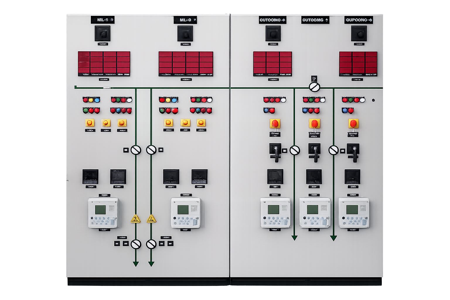 66kV Medium Voltage Control and Relay Protection Panel Cabinet
